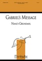 Gabriel's Message SATB choral sheet music cover